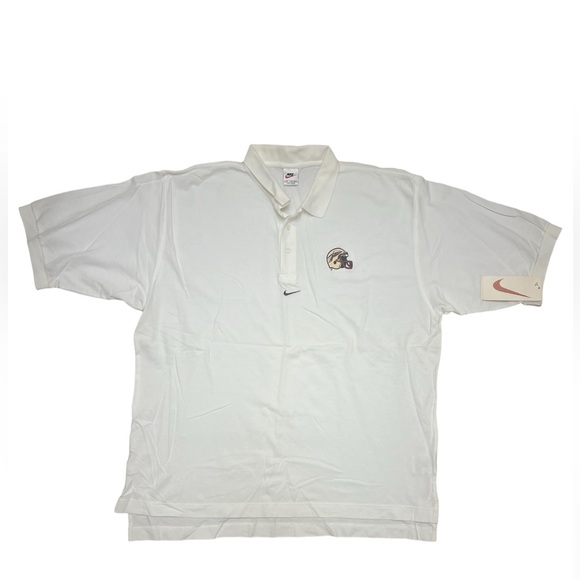 Nike Other - VTG Nike Florida State University Polo Seminoles FSU Center Check Beige XXL